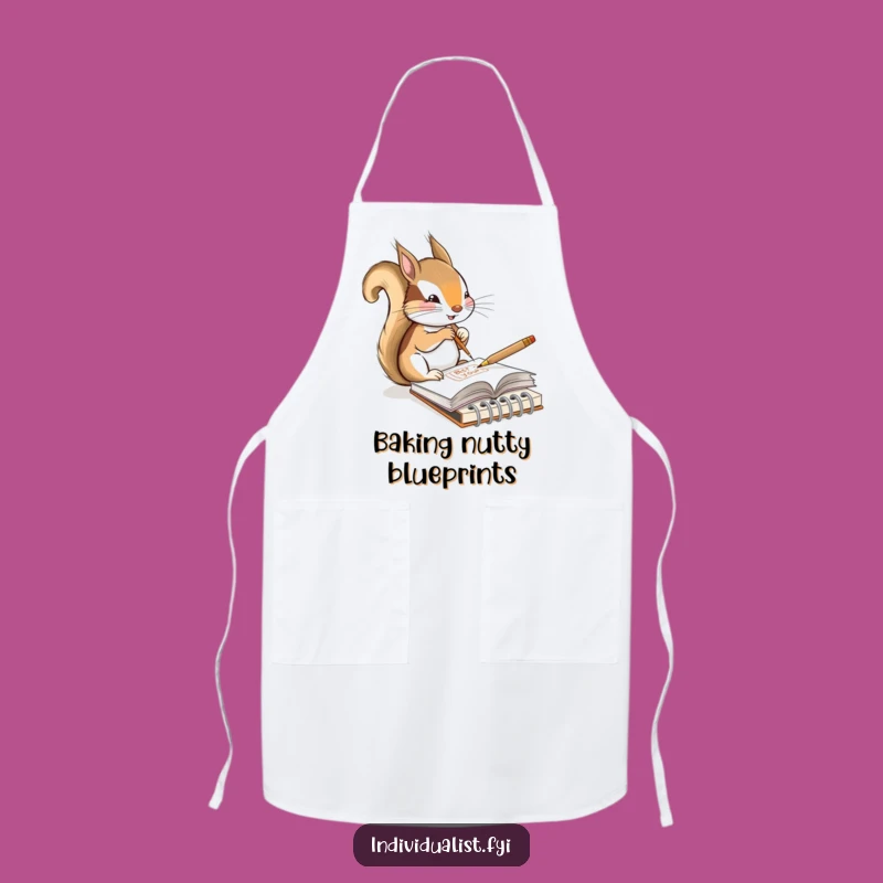 Funny Squirrel Artist Apron: Protect Your Clothes While Creating, Perfect Gift