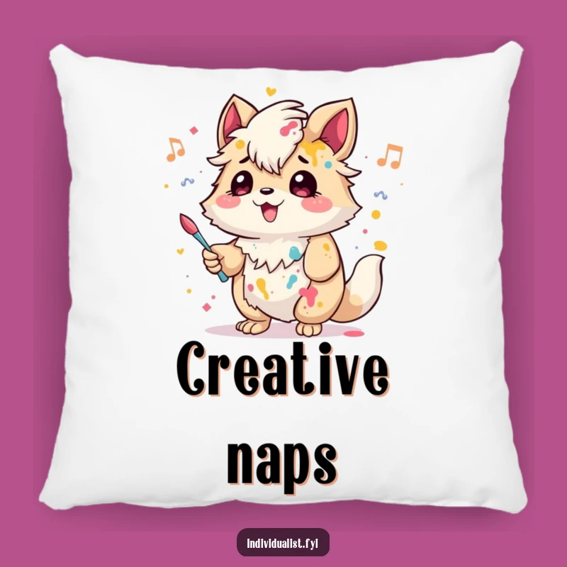 Funny Creative Creature Pillow: Cozy Comfort for the Artistically Inclined!