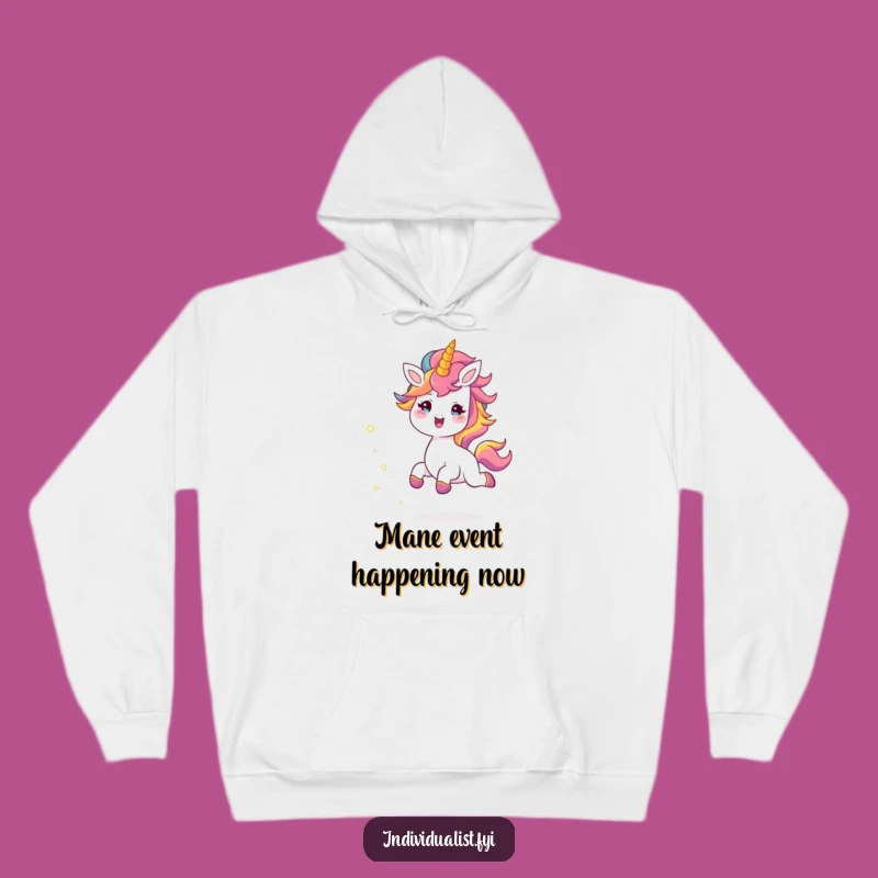 Funny Cheerful Creature Hoodie: Cozy Skipping Design, Warm and Funny Gift!