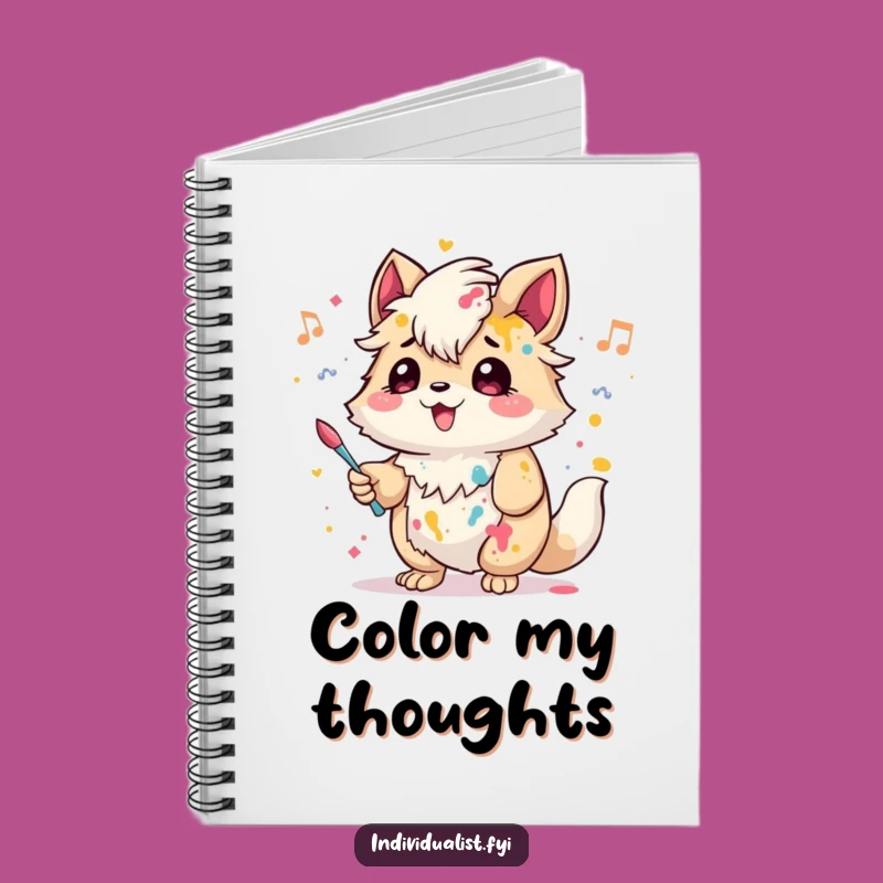 Funny Creative Creature Notebook: Sketch Your Ideas with Music!